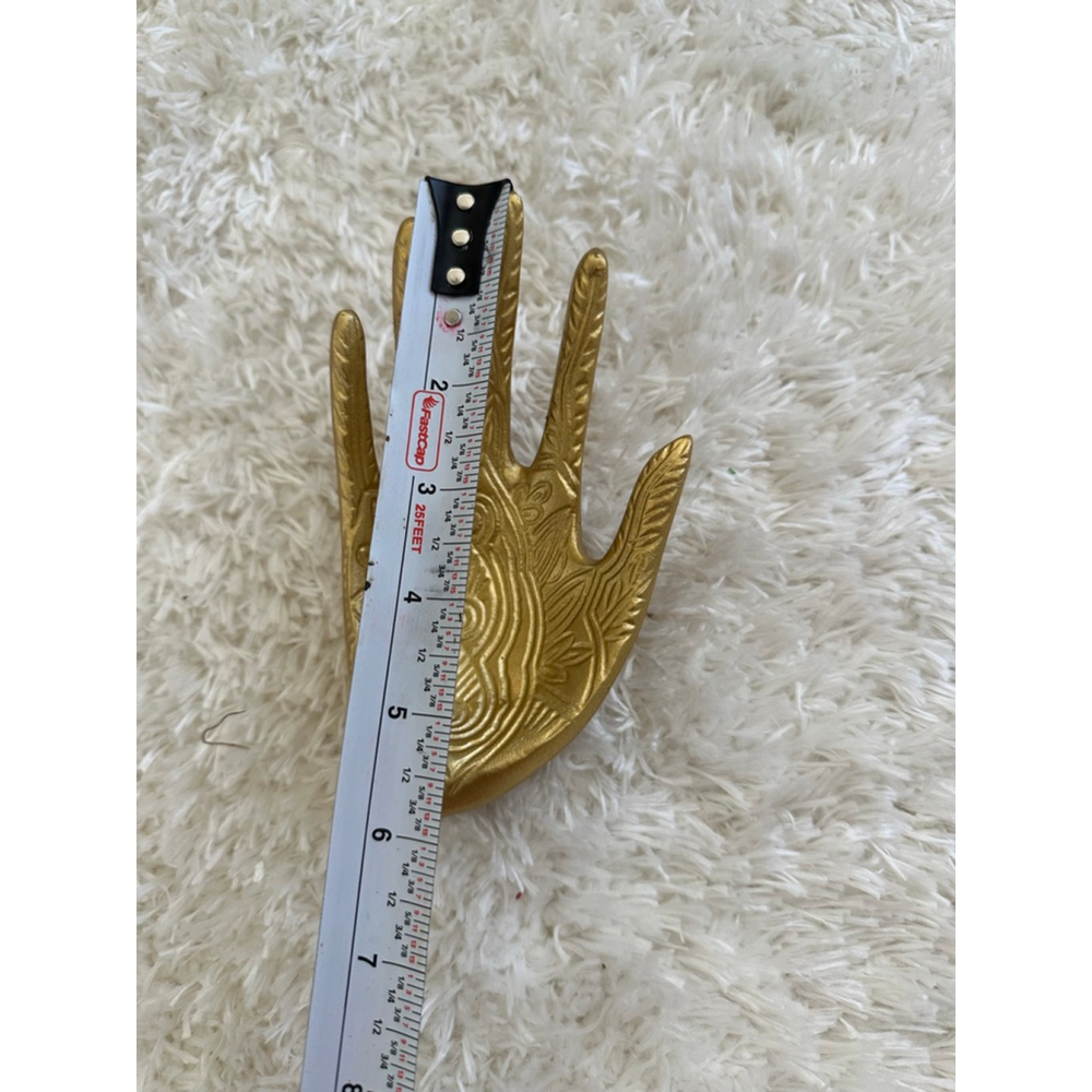 Gold Hand Jewelry or Key Holder Bowl Decor - Picture 4 of 4
